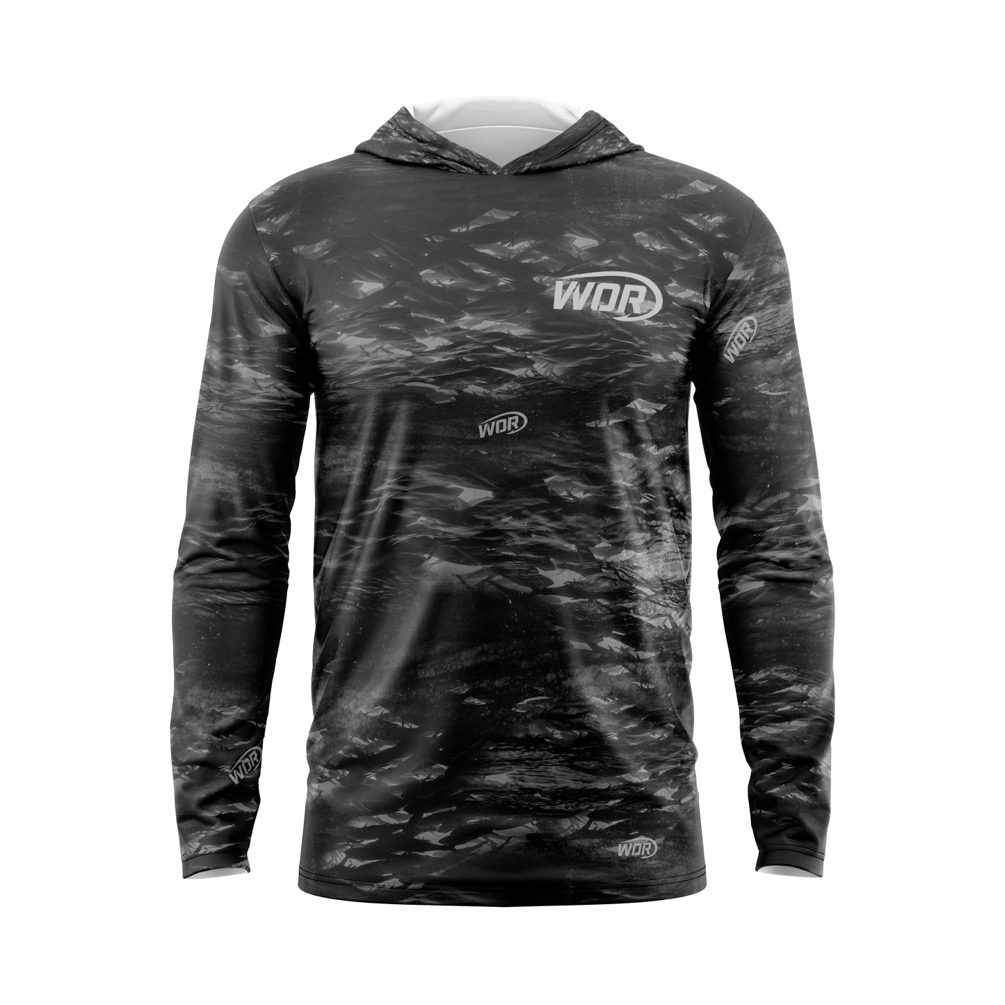 Performance Hoodie in "Bait" Camo | Black