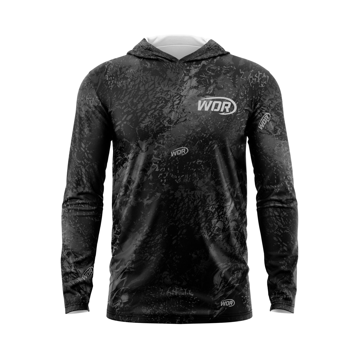 Performance Hoodie in "Vegetation" Camo | Black