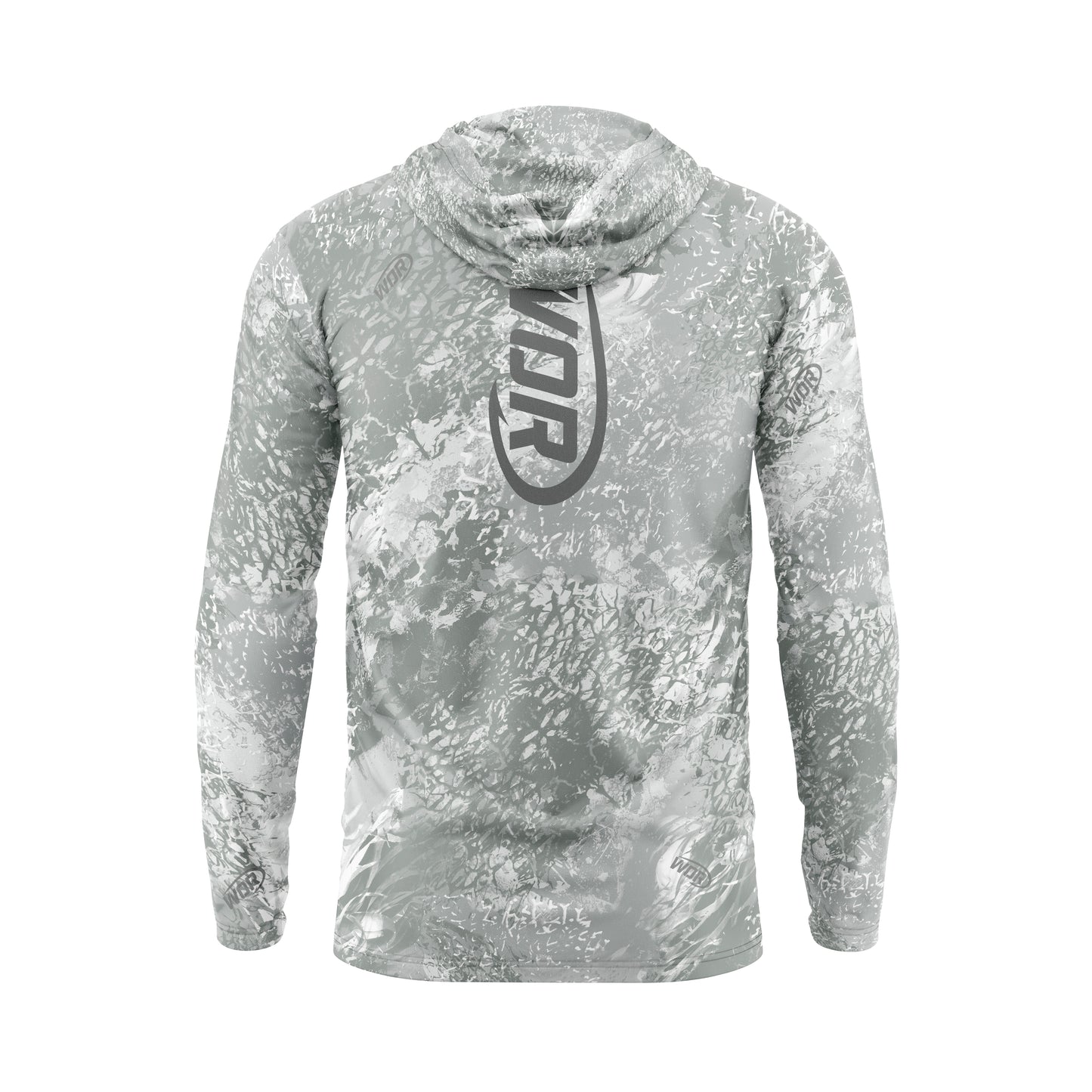 Performance Hoodie in "Vegetation" Camo | Light Gray