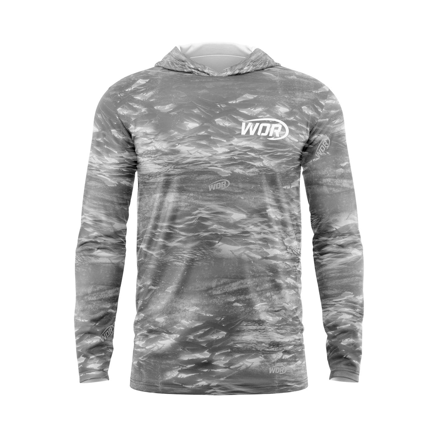 Performance Hoodie in "Bait" Camo | Light Gray