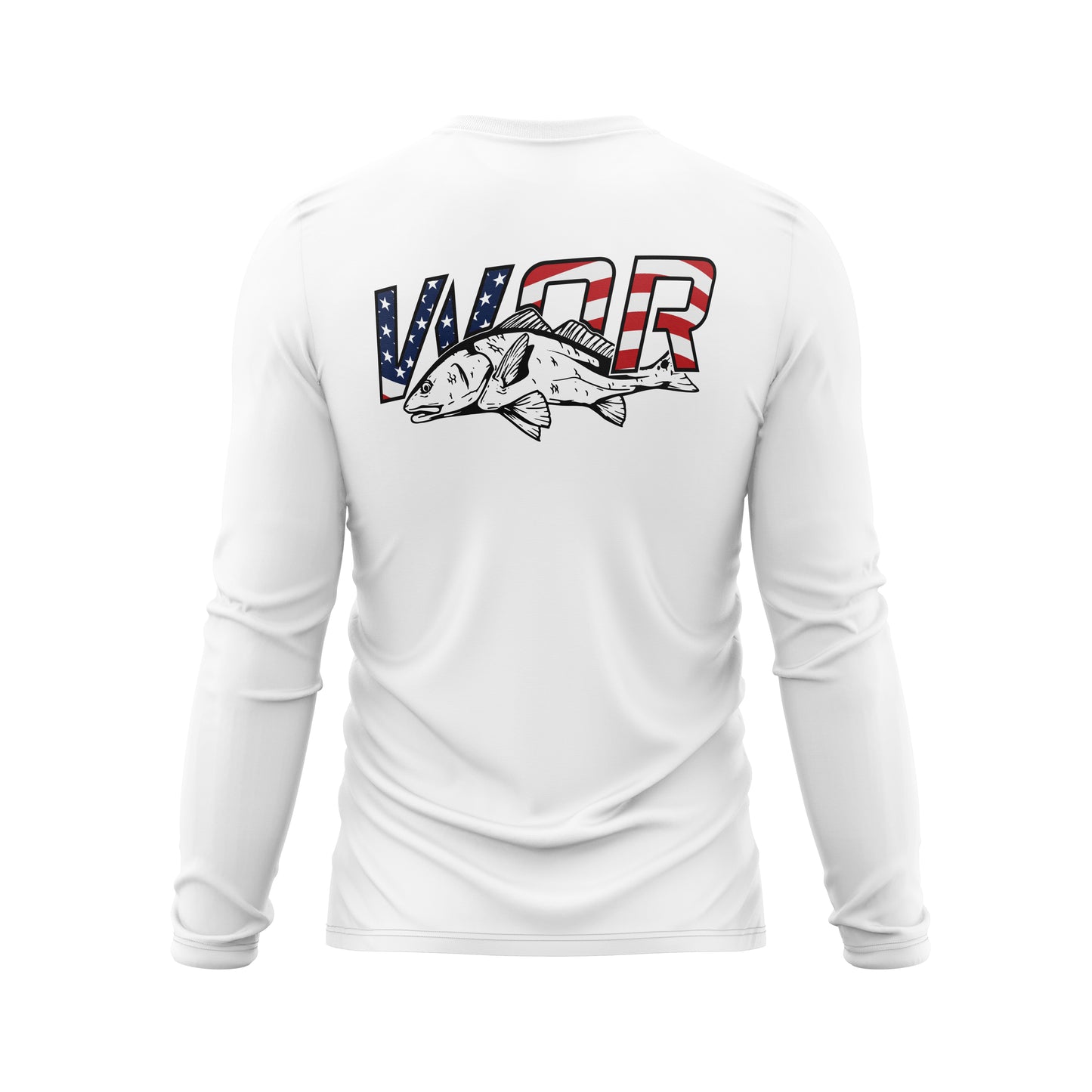 Redfish | Line Art Design - Patriotic