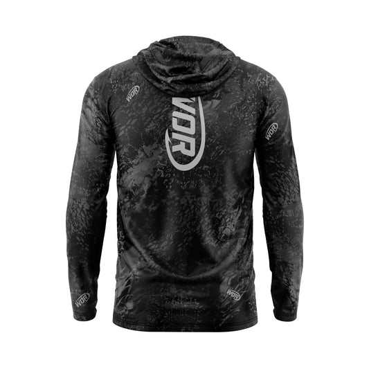 Performance Hoodie in "Vegetation" Camo | Black