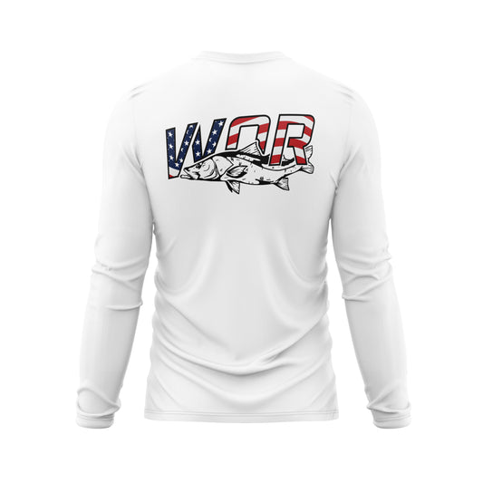Snook | Line Art Design - Patriotic